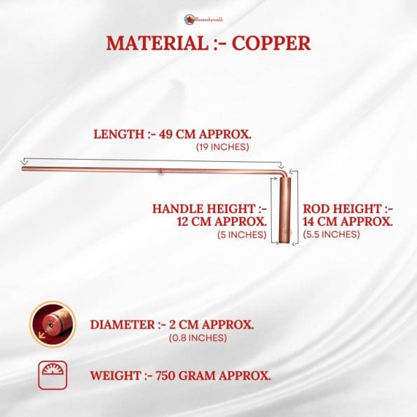 Heavy Duty Premium Copper Dowsing L Rods