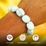 White Howlite Tumble Bracelet