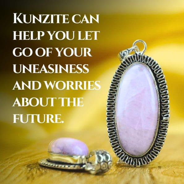 Kunzite Oval Shape Pendant