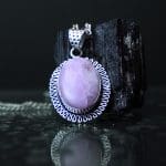 Kunzite Oval Shape Pendant