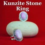 Kunzite Stone Ring