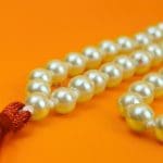 White Pearl Jaap Mala 8mm