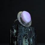 Kunzite Stone Ring