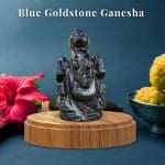 Blue Goldstone Ganesha