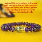 Amethyst Bati Bracelet