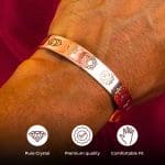 Copper 7 Chakra Engraved Kada