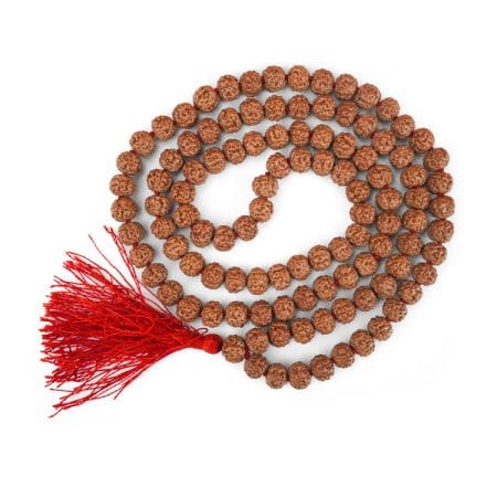 5 Mukhi Pathri Rudraksha Mala