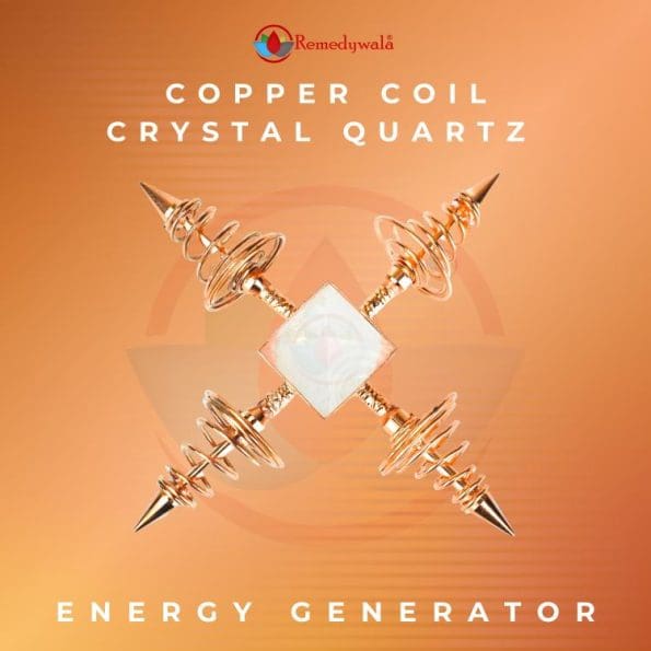 Clear Quartz Pyramid Energy Generator