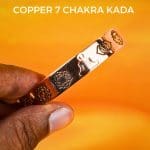 Copper 7 Chakra Engraved Kada