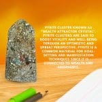 Natural Golden Pyrite Crystal Tower