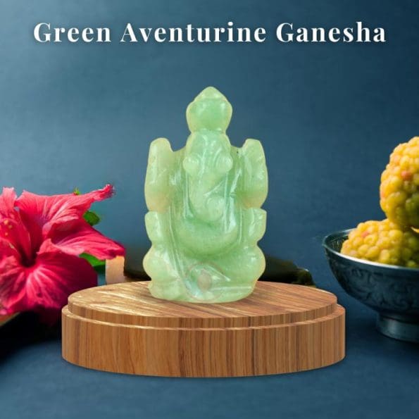 Green Aventurine Ganesha