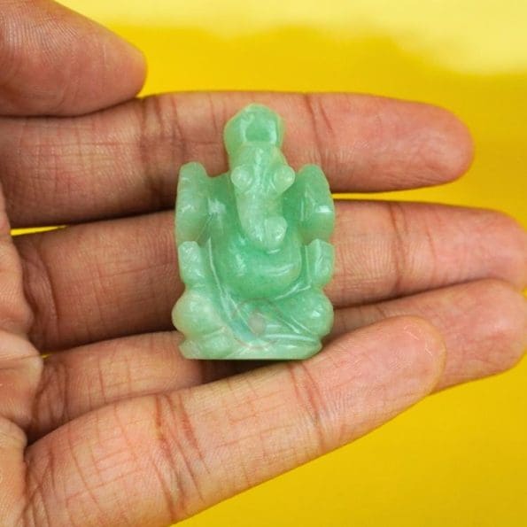 Green Aventurine Ganesha