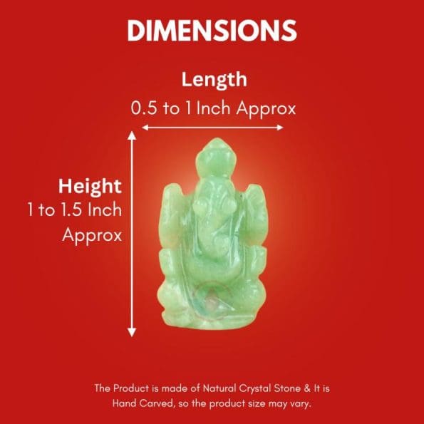 Green Aventurine Ganesha