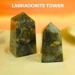 Labradorite Crystal Tower