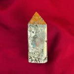 Natural Golden Pyrite Crystal Tower