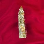 Natural Golden Pyrite Crystal Tower