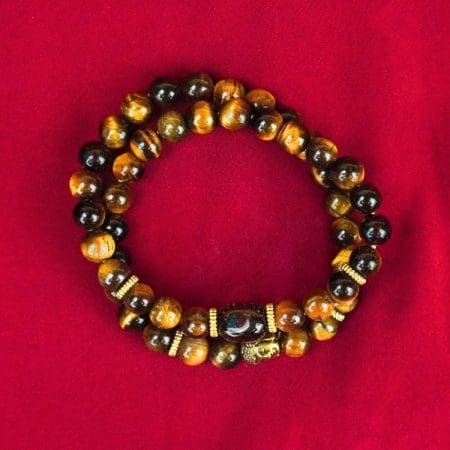 Tiger Eye Double Layer 8mm Bracelet