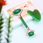 Green Aventurine Roller and Gua sha Set