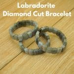 Labradorite Diamond Cut Bracelet