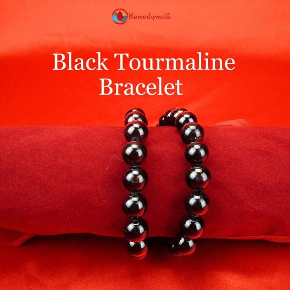 Black Tourmaline Natural Stone Bracelet 10mm