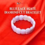 Blue Lace Agate Diamond Cut Bracelet (2)