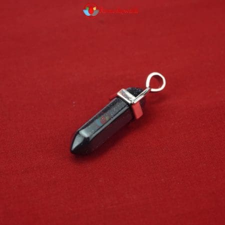 Blue goldstone Pencil Pendant