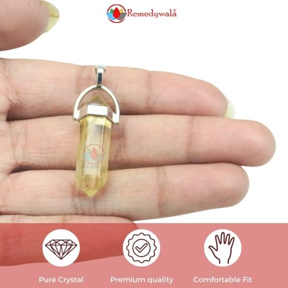 Golden healer Pencil Pendant