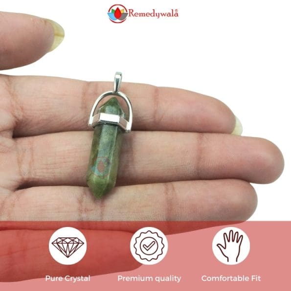 Nephrite Pencil Pendant