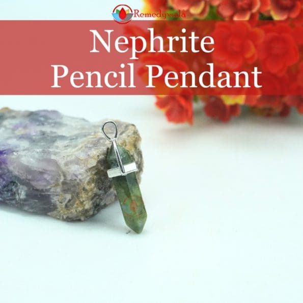 Nephrite Pencil Pendant