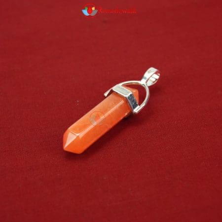 Red Aventurine Pencil Pendant