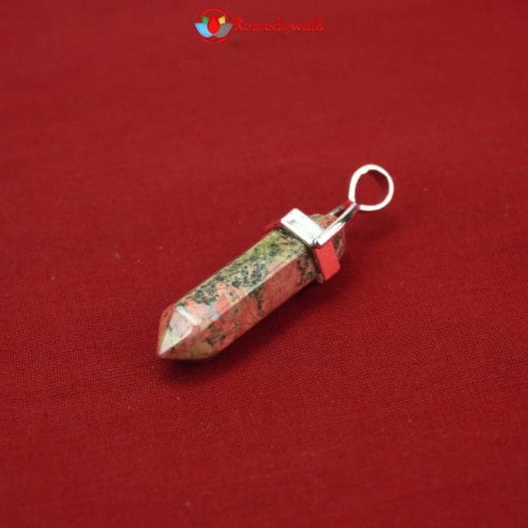 Unakite Pencil Pendant new