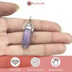 lepidolite Pencil Pendant (2)