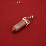 red jasper Pencil Pendant