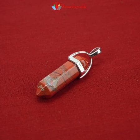 red jasper Pencil Pendant