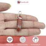 red jasper Pencil Pendant (2)