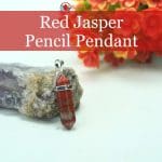 red jasper Pencil Pendant (2)