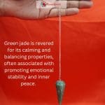 Green jade Drowsing Pendulum (2)