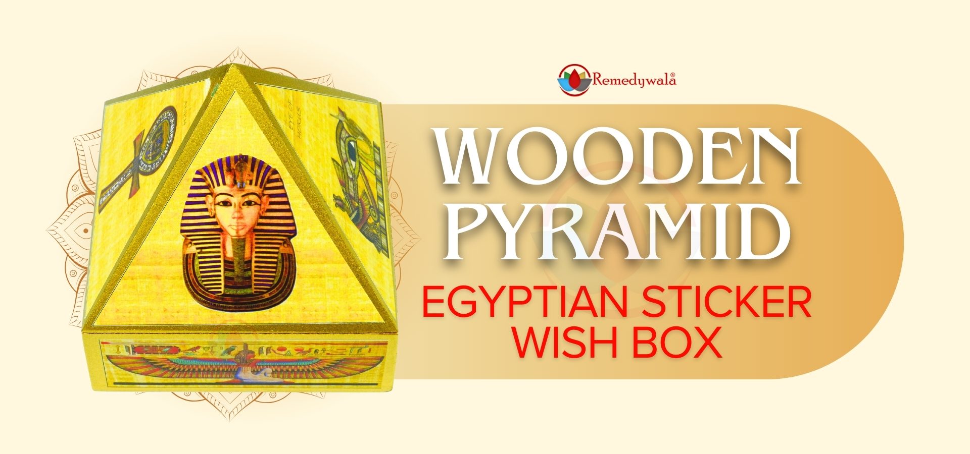 Egyptian Sticker Wish Box