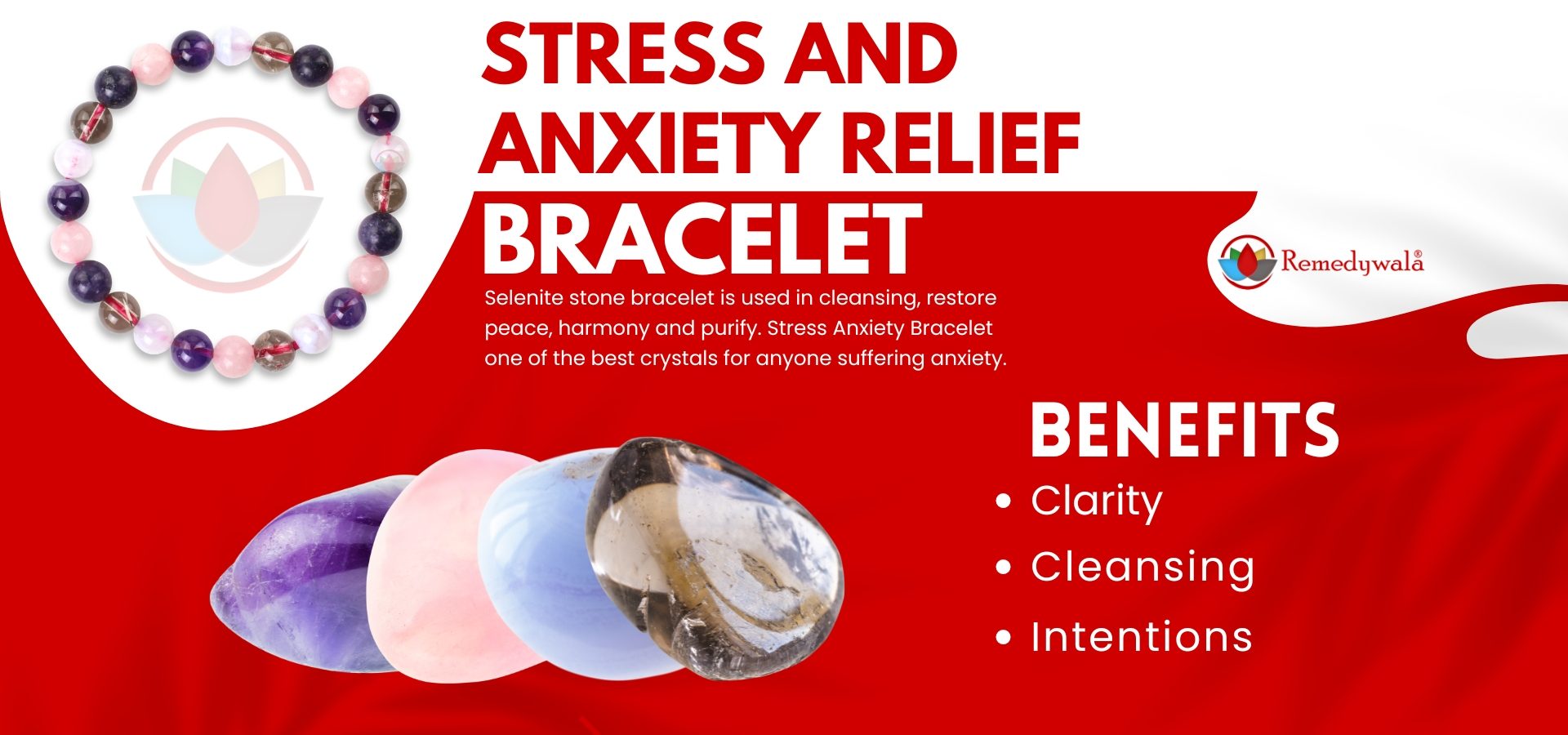 Remedywala Stress and Anxiety Relief Bracelet