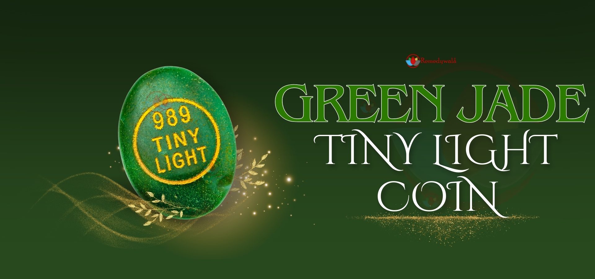 Green Jade Tiny Light Coin