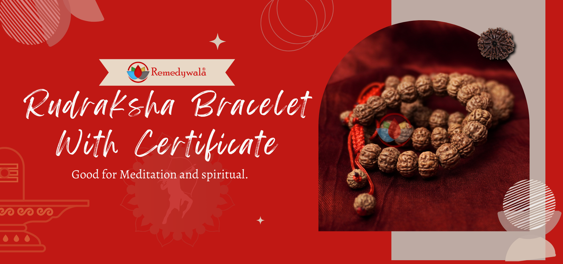 Rudraksha Bracelet with Certificate