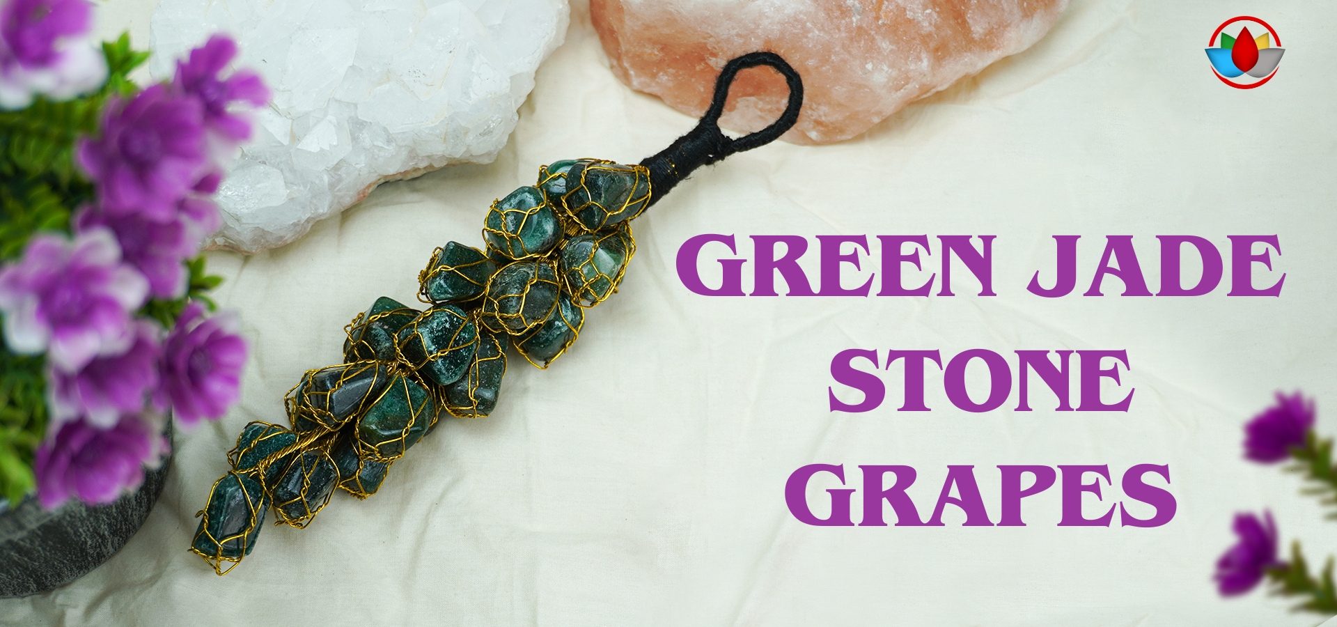 Green Jade Stone Grapes