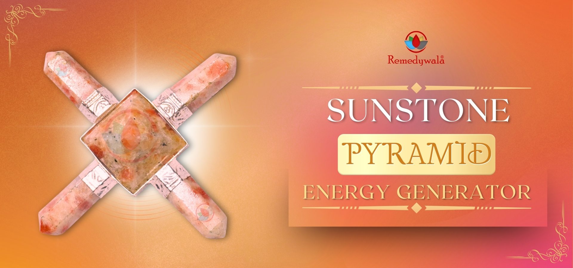 Sunstone Pyramid Energy Generator