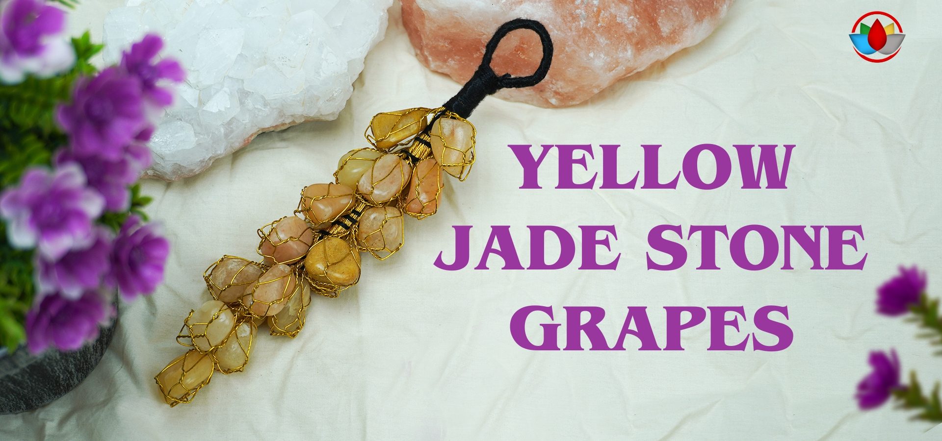 Yellow Jade Stone Grapes