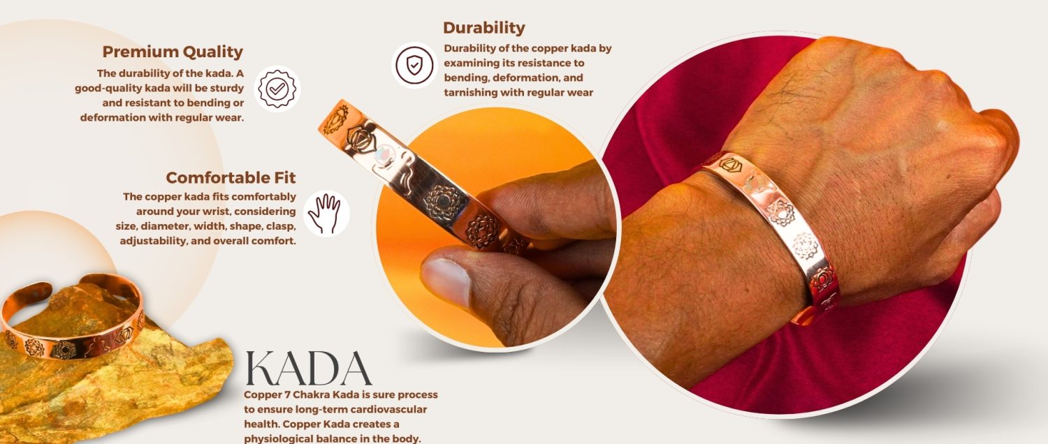 "7-Chakra" Engraved Cuff Kada