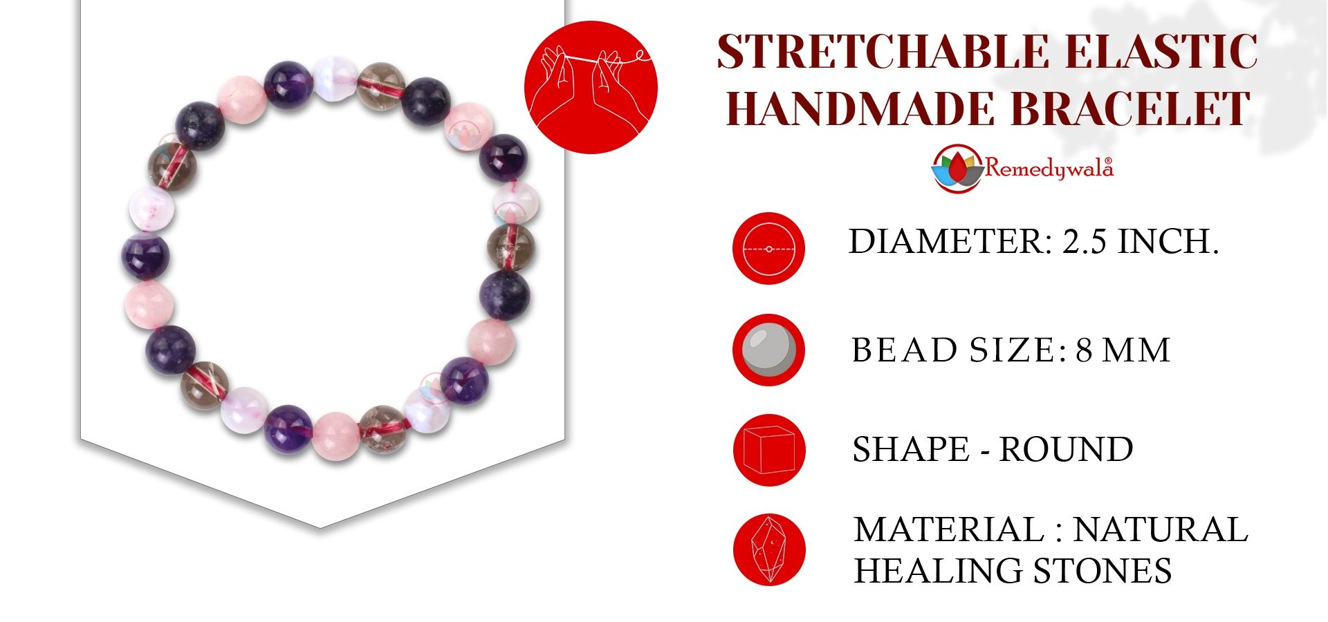 Remedywala Stress and Anxiety Relief Bracelet