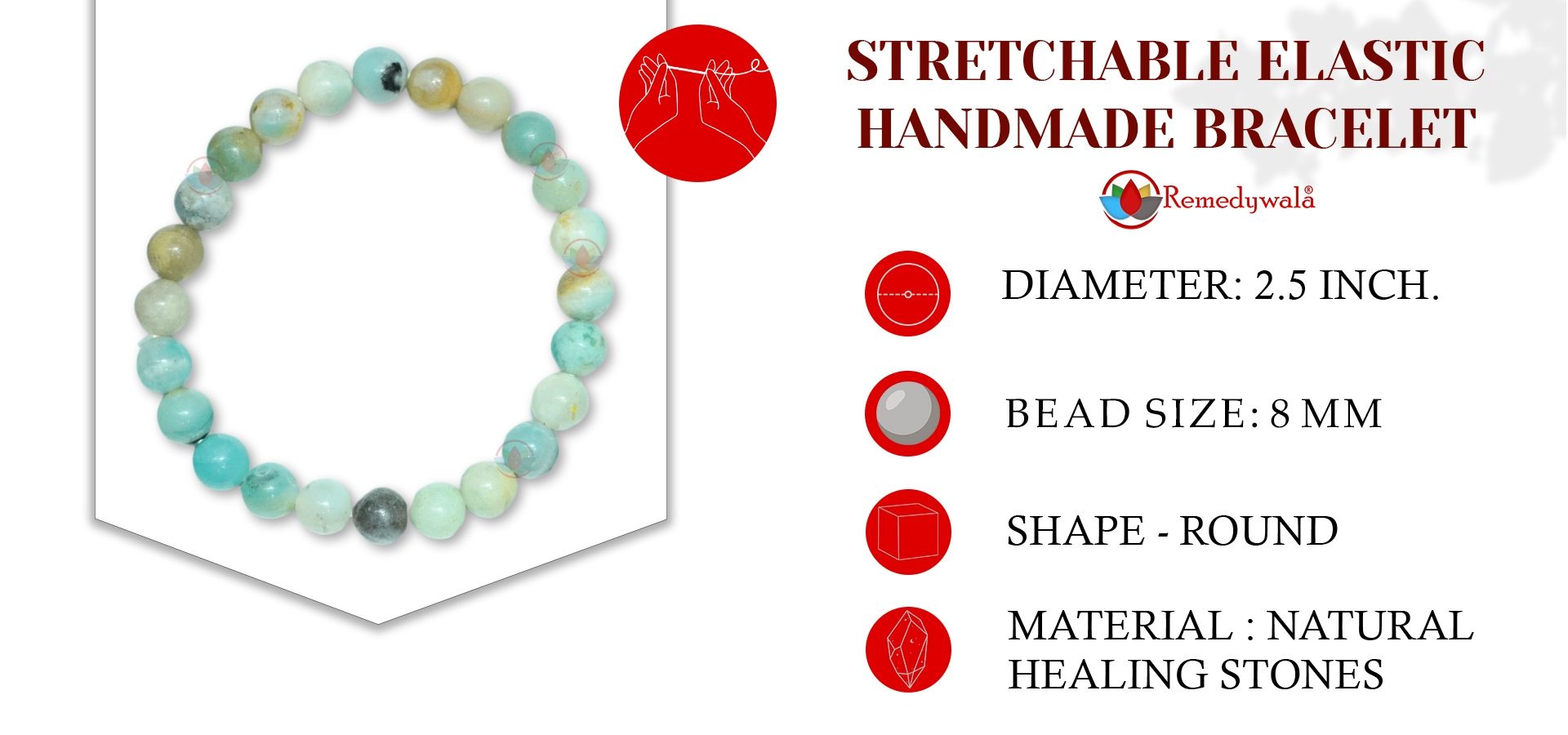 Amazonite Bracelet 8mm