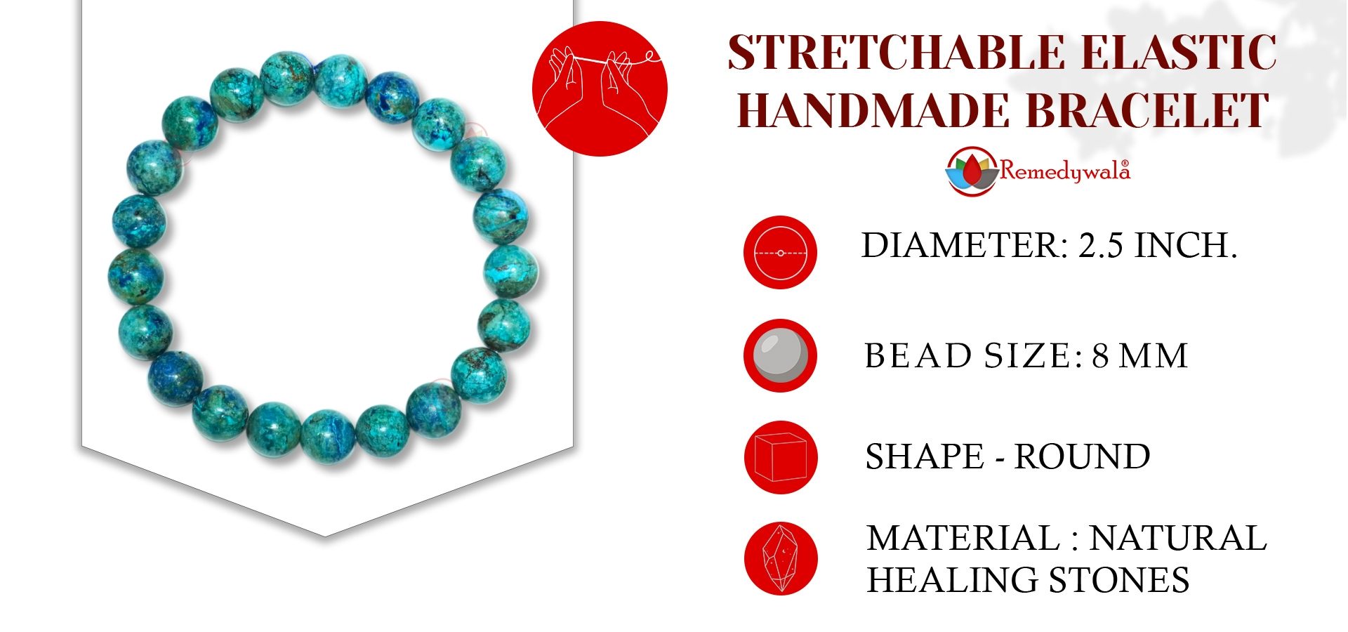 Chrysocolla Bracelet