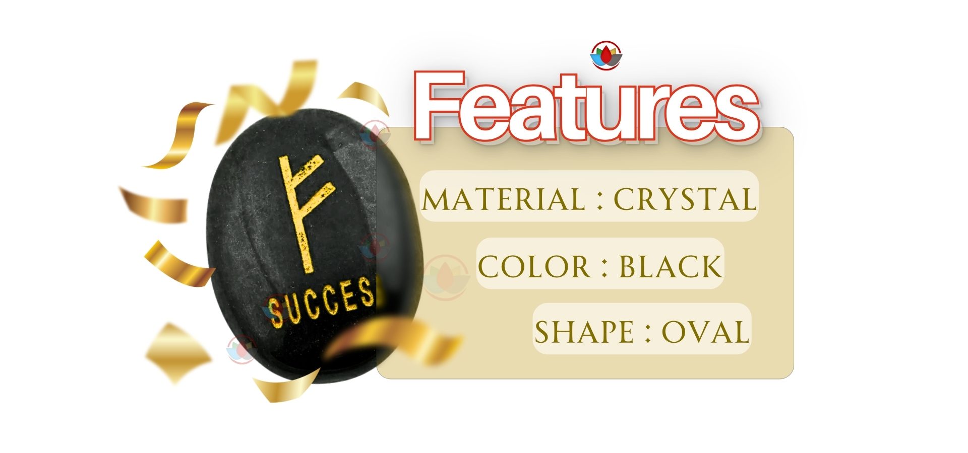 Black Agate Success Coin