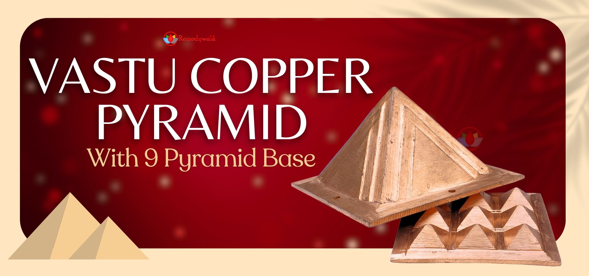 Copper Pyramid with Base